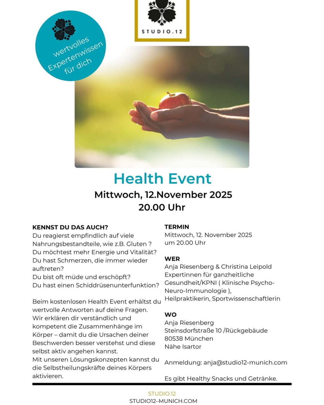 Health Event 12.11.25