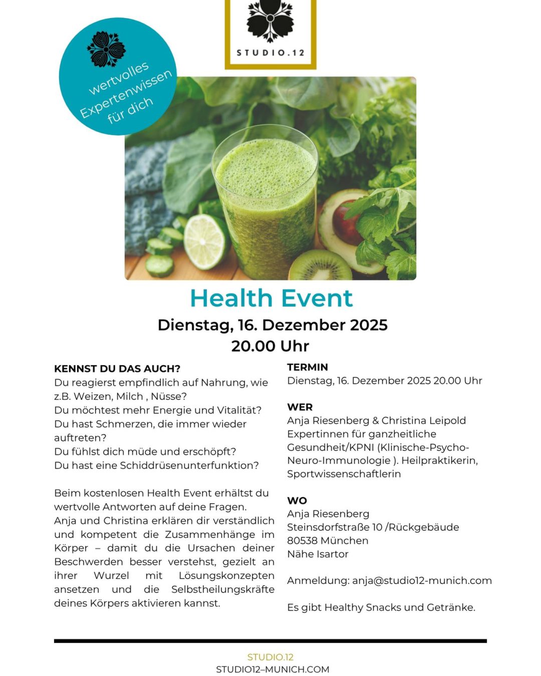 Health Event 16.12.
